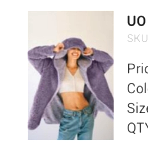 BDG Carmella reversible hooded teddy jacket - Picture 7 of 7